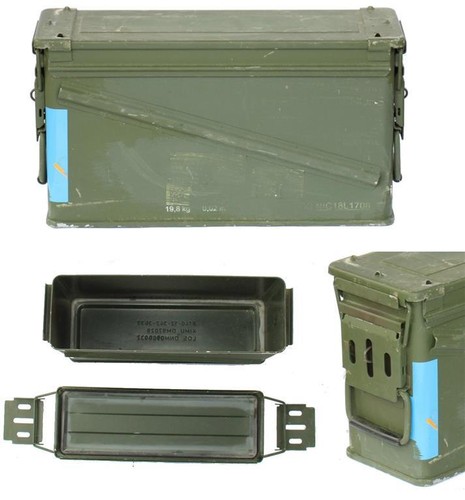 Scatola portaoggetti esercito