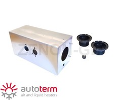 AUTOTERM Scatola di Incasso Acciaio Inox per Air 2D, Webasto AirTop 2000, Eberspakers