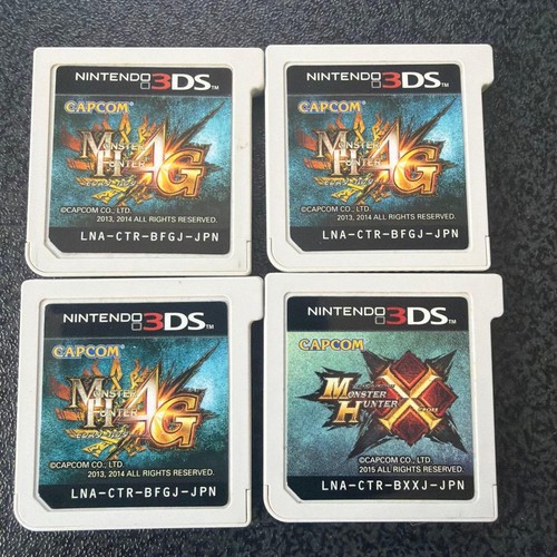 Monster hunter x set - 4g, &