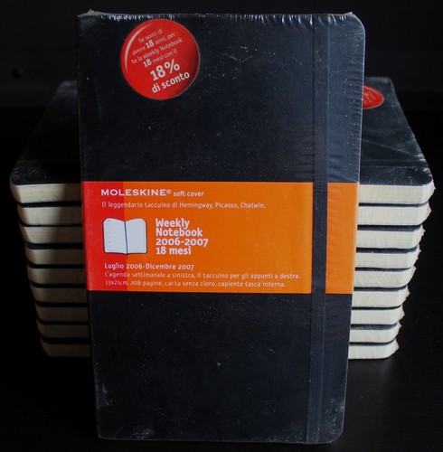 Moleskine weekly notebook - moleskine.,