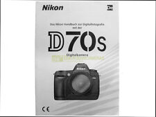 Nikon D70s Benutzerhandbuch. Deutsche.