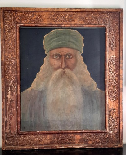 Dipinto olio tela ritratto - olio, su