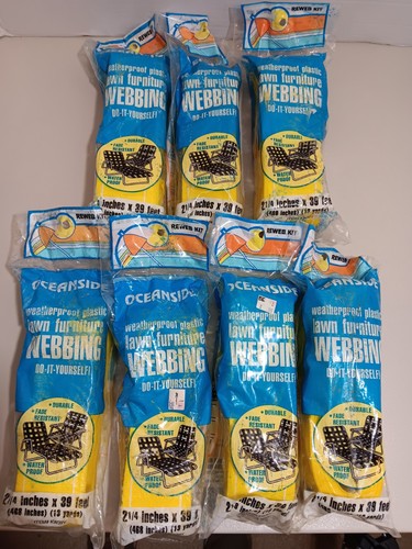 Vtg yellow oceanside lawn - 7,