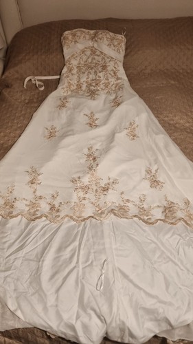 Abito sposa indossato - abito, da