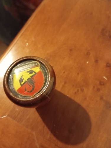 Pomello abarth legno - pomello, in