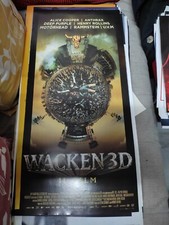 Wacken Il Film 3d Locandina Cm 33x70 deep Purple Alice Cooper Motorhead Antrax