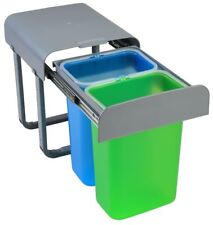 Pattumiera 16 litri tot. estraibile 2 secchi colorati differenziata cesti PATT2