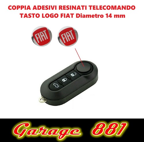 Adesivi chiave fiat - adesivi,