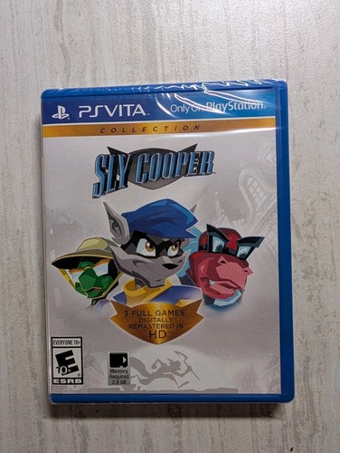 Collezione sly cooper - collezione, nuova