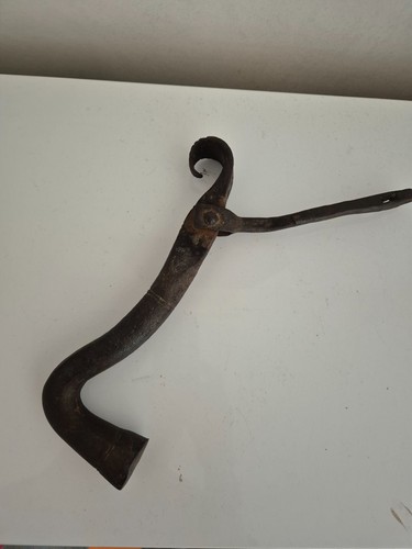 Wrought iron doorknocker - iron,
