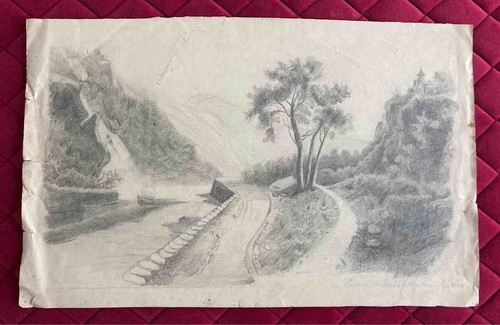 Antonio fontanesi disegno - ?,