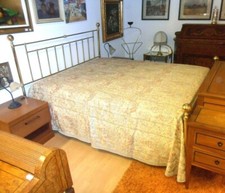 Vintage letto in ottone