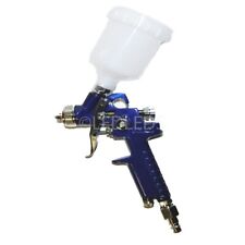PISTOLA A SPRUZZO ARIA AEROGRAFO H.V.L.P. SERBATOIO A CADUTA 100ml ugello 1,0 mm