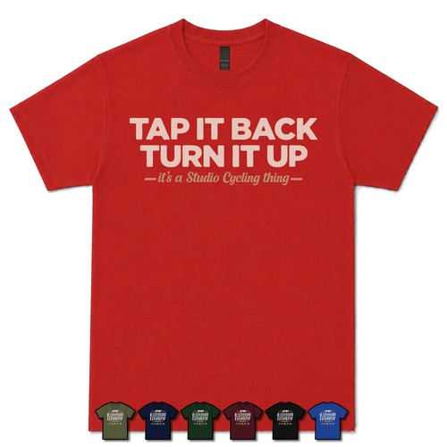 Tap back turn up cycle - tap,