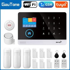 Kit Allarme Casa PGST WiFi GSM 2G Smart Tuya Alexa con Sensori Magnetici