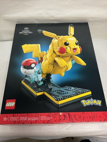 Lego pikachu poké ball - lego,