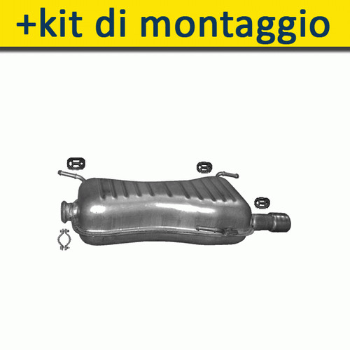 Silenziatore marmitta - silenziatore,