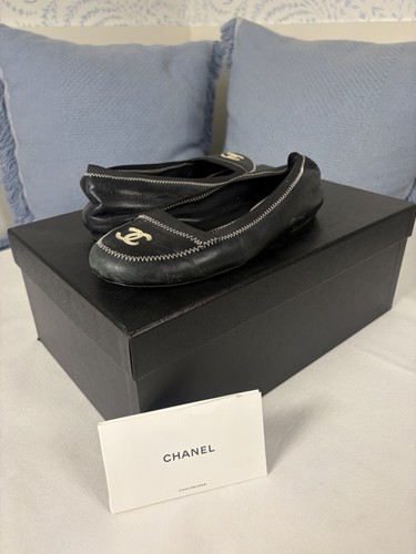 Ballerine chanel nere - chanel, in