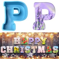 Stampi in silicone 3D alfabeto