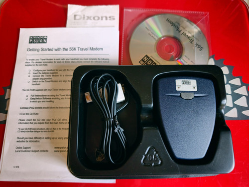Psion 56k travel modem - 56k,