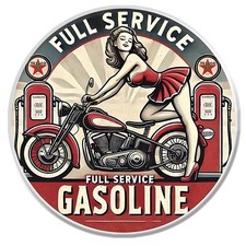 STICKER PINUP MOTO GARAGE