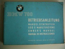 BMW 700 (year 1963) - ORIGINAL