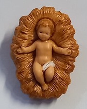 MINI GESU BAMBINO 3/3,5 CM PERSONAGGIO PRESEPE PICCOLO