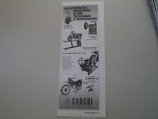 advertising Pubblicità 1984 CORGHI ELETTROMECCANICA - CORREGGIO REGGIO EMILIA