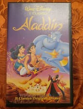 ALADDIN VHS WALT DISNEY