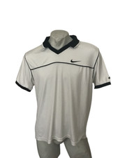 AGASSI NIKE Polo da uomo tennis USA shirt jersey vintage 1997 size L