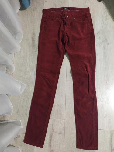 Jeans donna pepe bordeaux - jeans,