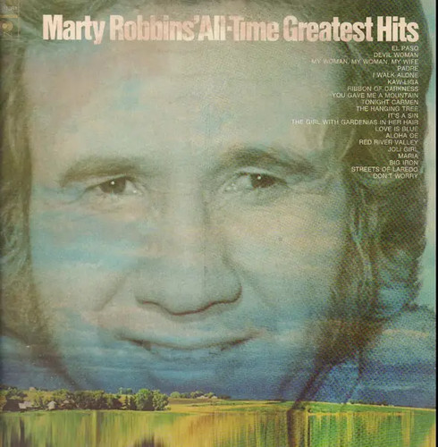 2xlp marty robbins - robbins, all-time