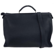 Borsa a mano Fendi Navy