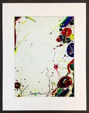 Sam Francis - Firma firmata a