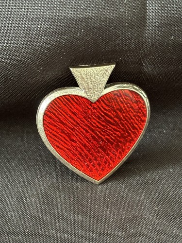 Broche pendentif cœur - pendentif, yves