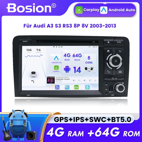Autoradio per audi rs3 - a3, s3