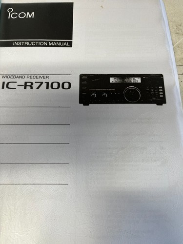 Icom r7100 wideband - icom, ic-r7100