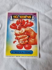 FIGURINA 1985 TOPPS SGORBIONS SERIE 1 ITALIANO GPK STRIZZA-TINO NUMERO 134