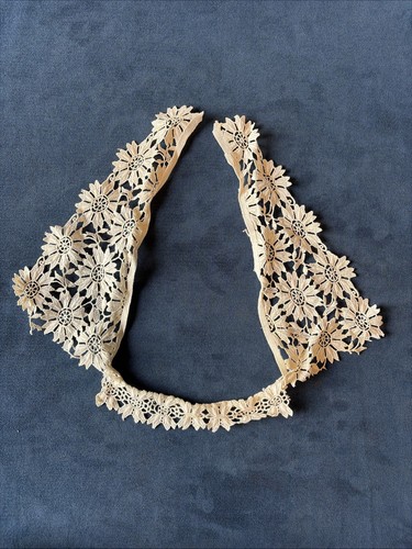Collare vintage pizzo - collare, in