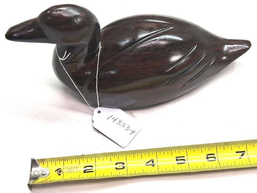 Anatra pesante intagliata - , in
