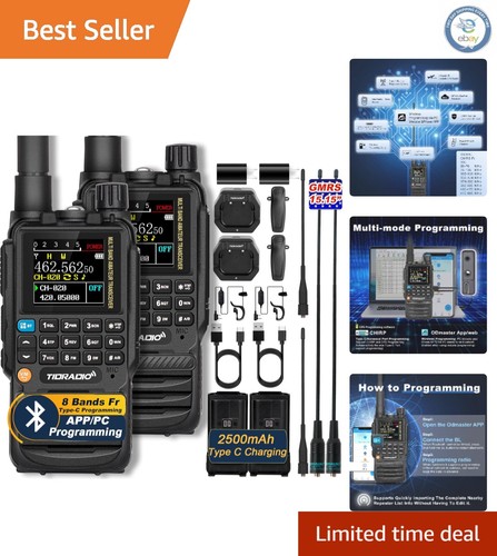Set radio gmrs completo h3 - completo, td-h3