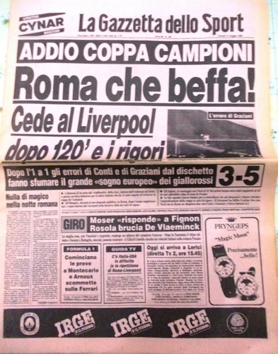 Gazzetta sport 1984 - gazzetta, 31/5/1984