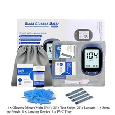 Kit monitor glicemia con 50
