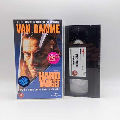 Hard target vhs new - new, and