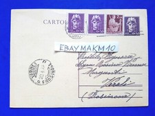 🔵 POSTCARD 50 C.+2 LIRE