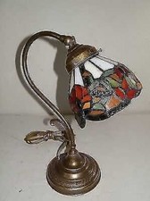 Tiffany Glass Lampshade Lamp