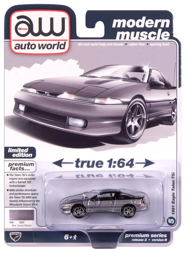 1991 eagle talon silver auto - 1991,
