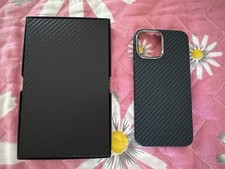 iPhone 12 pro max cover in Vero carbonio