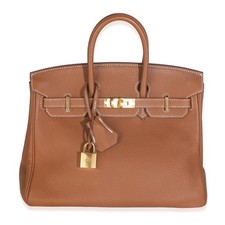 Hermès Oro Togo Birkin 25 GHW