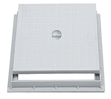 TELAIO + CHIUSINO PER POZZETTO cm. 55x55